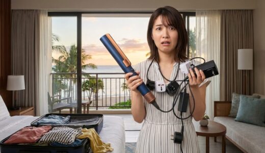 一瞬で壊れます。Dyson Airstraitを海外で変圧器につないではいけない理由