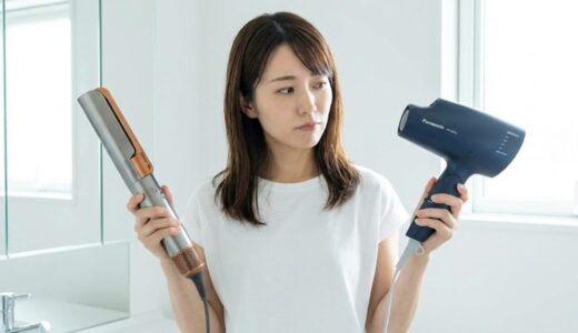 【ドライヤー対決】Dyson Airstrait vs パナソニック ナノケア！「美髪ケア」ならどっちが最強？